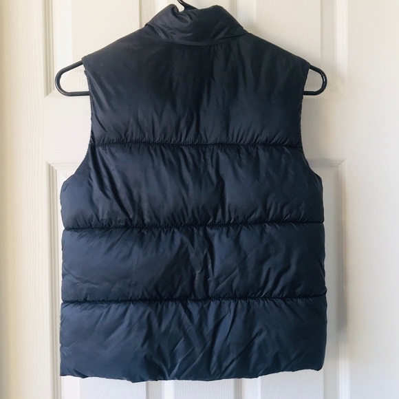 Boy Black Puff Vest - Picture 6 of 7